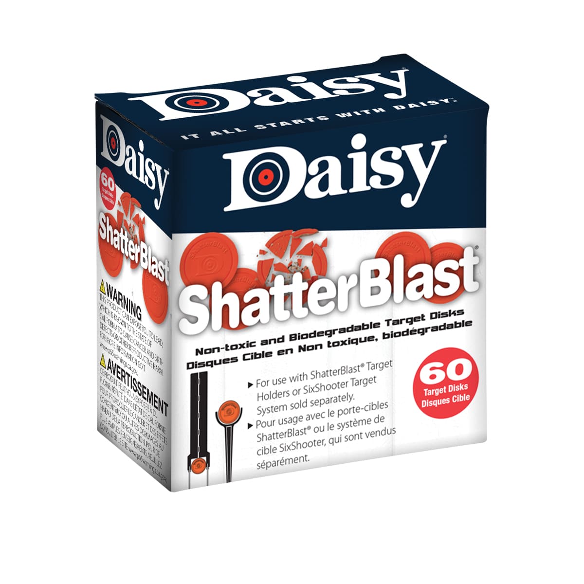 Details about   DAISY SHATTER BLAST SIX SHOOTER TARGET 