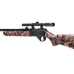 Far Left View of Daisy 2840 Camo Air rifle with scope 992840-001