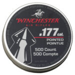 Winchester Pointed 177 500 front pellet ammo