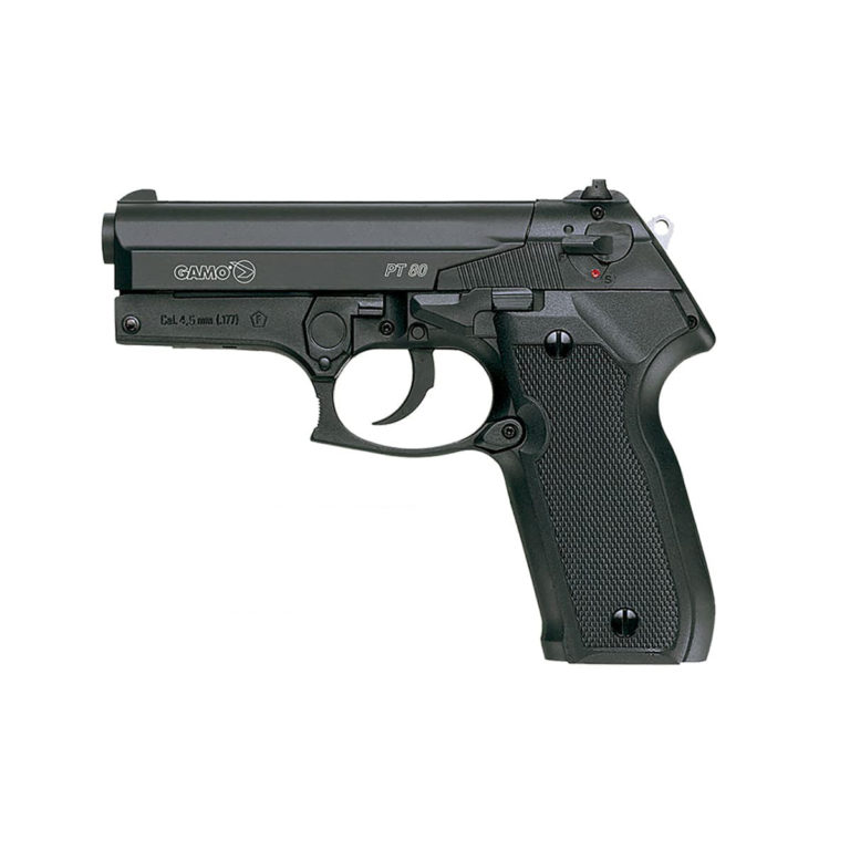 GAMO PT-80 SEMI-AUTO PISTOL CO2 PELLET PISTOL