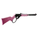 Right Far Angled View of Daisy Red Ryder Carbine 1999 Pink (991999-021)