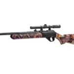Left Angled View of Daisy 2840 Camo Air rifle with scope 992840-001