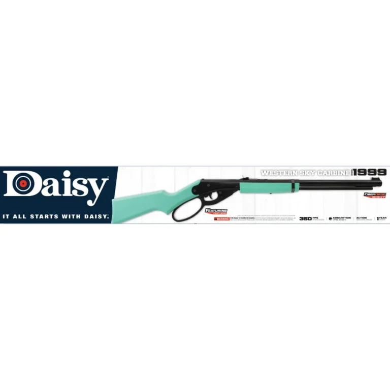 Wester Sky Carbine Blue Lever Action 1999 side box bb gun view
